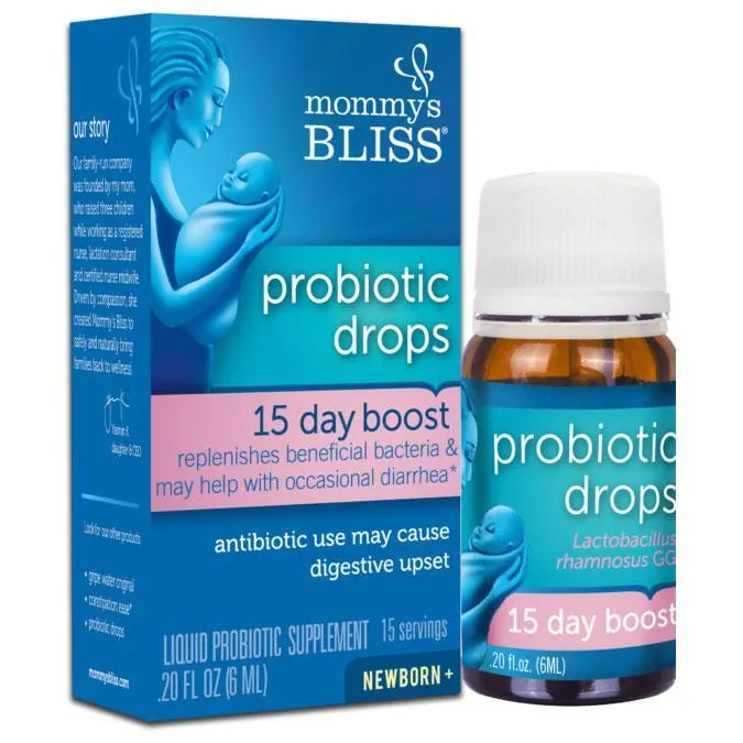 Mommy's Bliss Probiotico Gocce Neonato 15 Giorni 0.20 fl oz