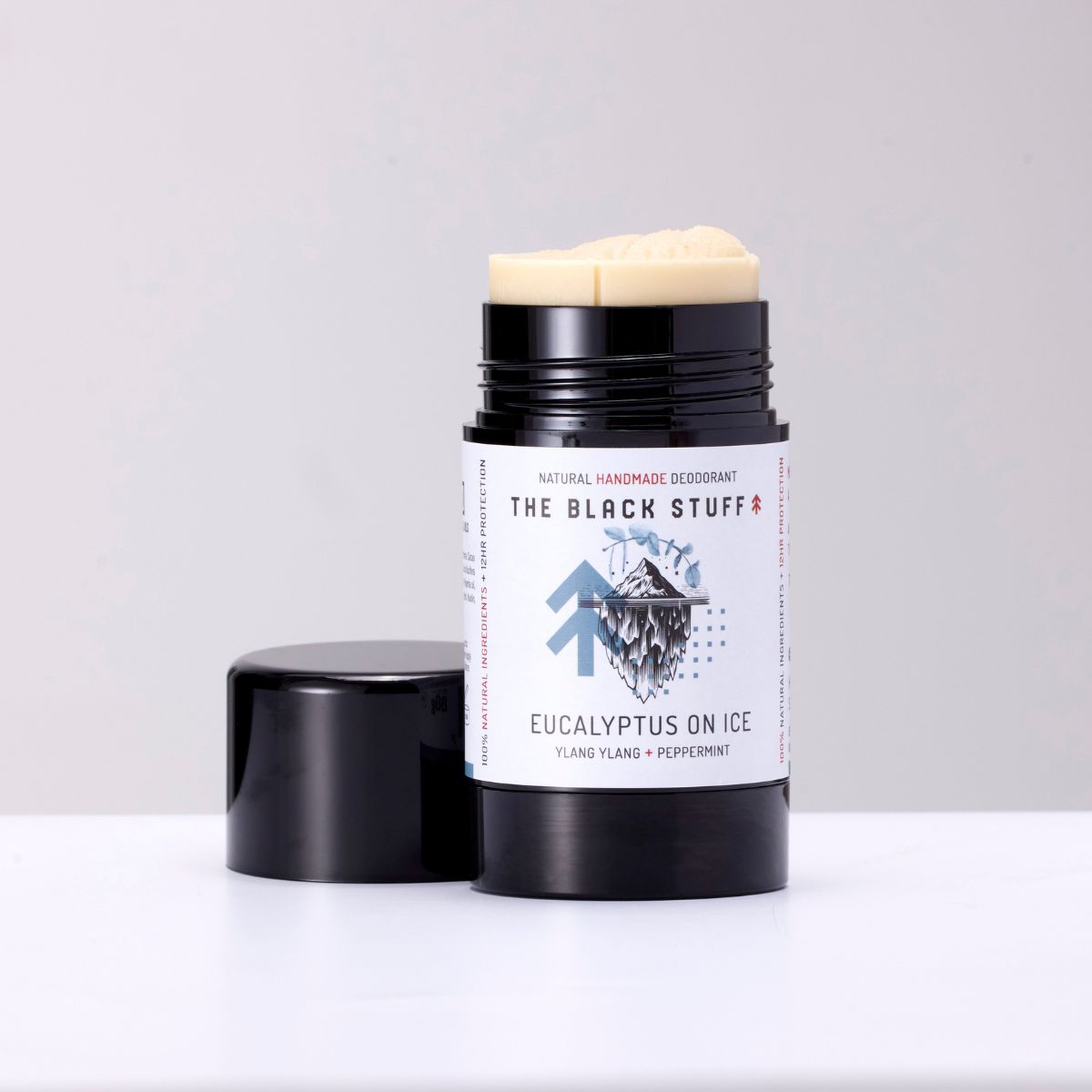 The Black Stuff Natural Deodorant deodorante Eucalyptus on Ice mentolo