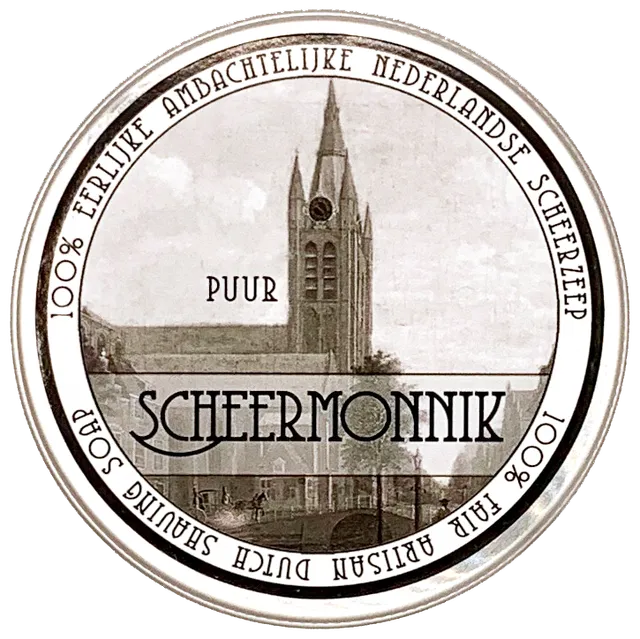 Scheermonnik Scheerzepen Puur Sapone da Barba 75g Neutro