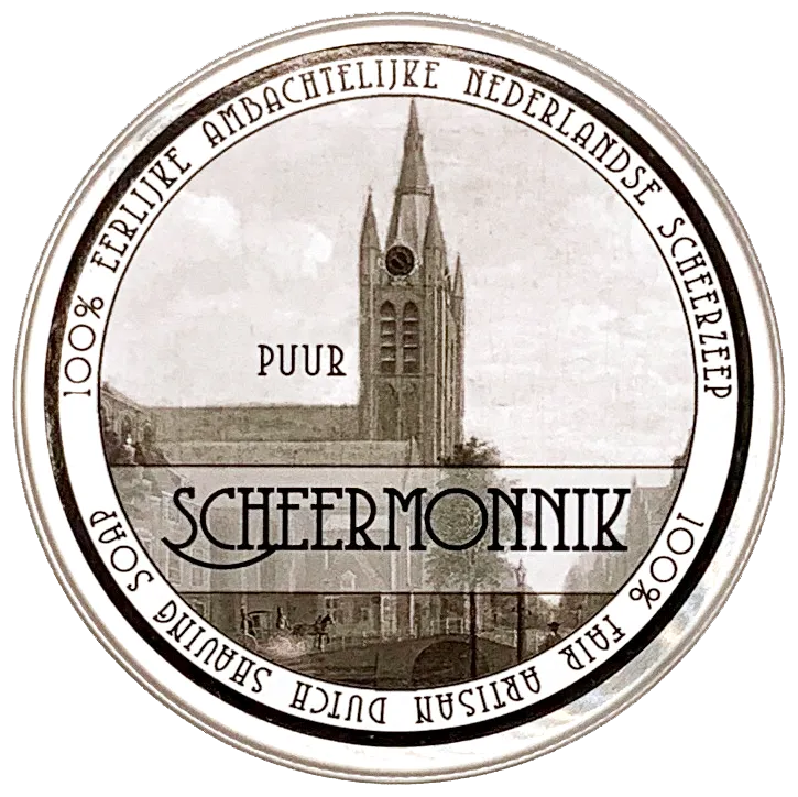 Scheermonnik Scheerzepen Puur Sapone da Barba 75g Neutro