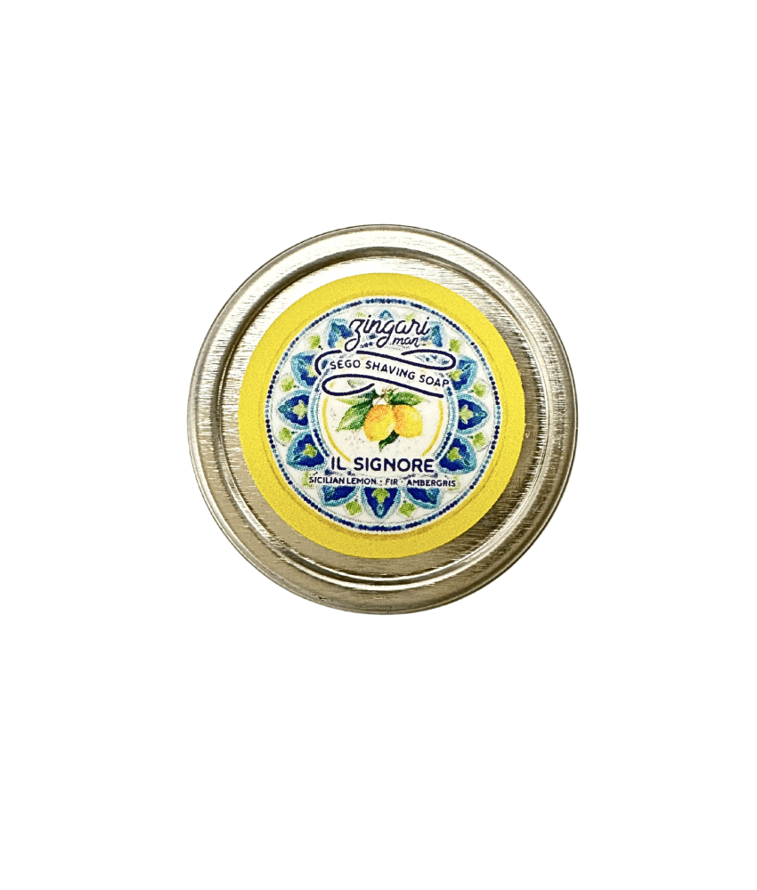 Zingari Man Shaving Soap Sapone Barba Campioncino 1/3oz
