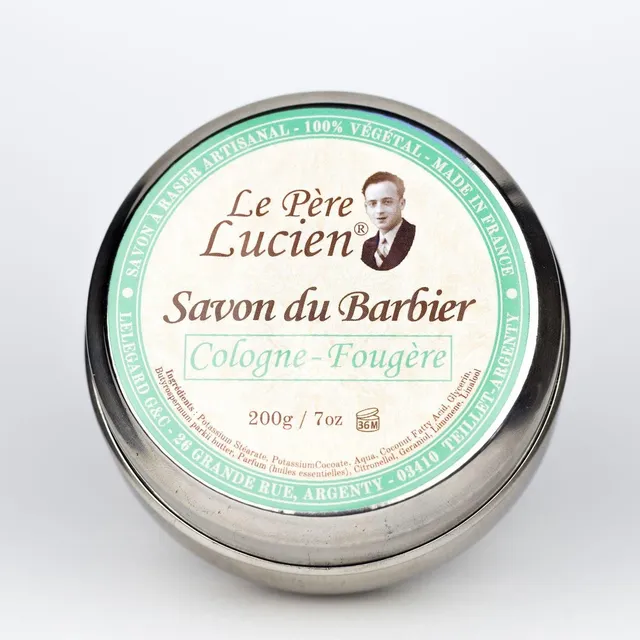 Le Père Lucien Cologne Fougère sapone da barba 200 g acciaio