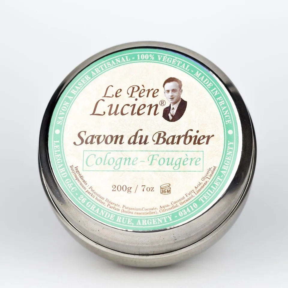 Le Père Lucien Cologne Fougère sapone da barba 200 g acciaio