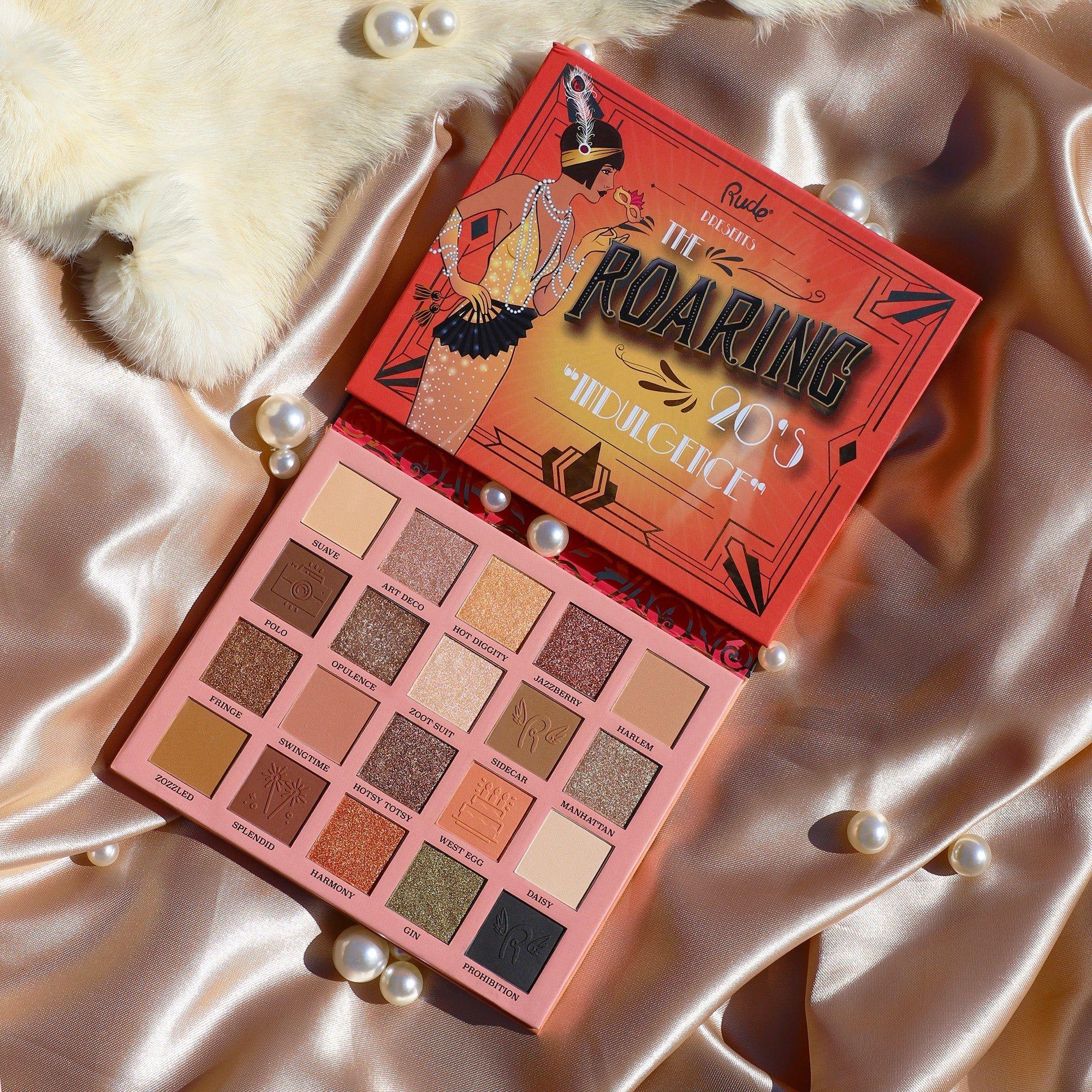 Rude Roaring 20's Palette Ombretti Indulgence 24 g
