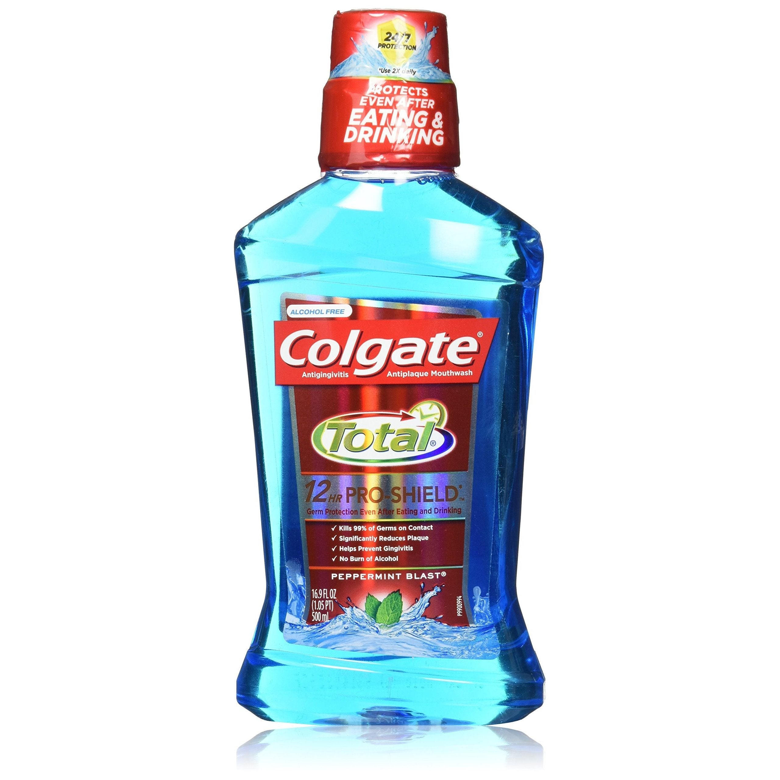 Colgate Total Advanced Collutorio Menta 16.9oz Senza Alcol