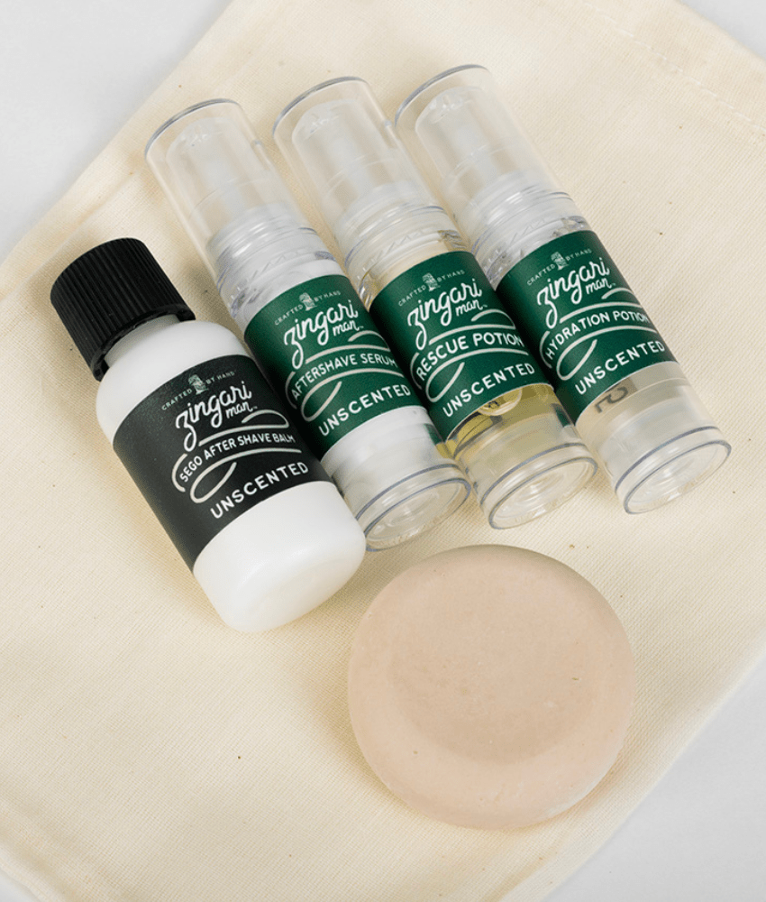 Zingari Man Skincare Travel Set viso da viaggio 5 pezzi