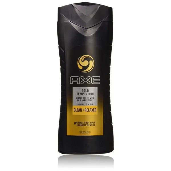 AXE Gold Temptation bagnodoccia uomo 16 oz profumato