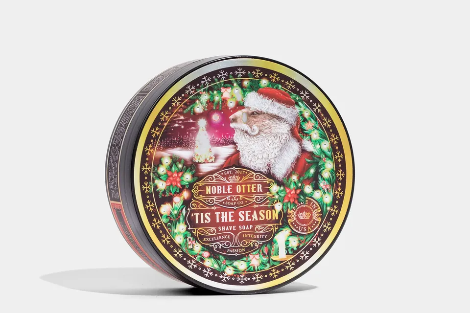 Noble Otter Tis the Season sapone da barba 113 g pino