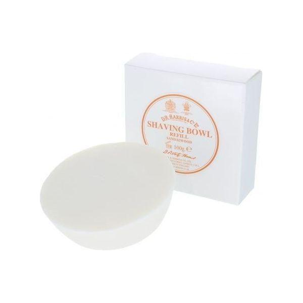D.R. Harris Sandalwood sapone da barba refill 100 g