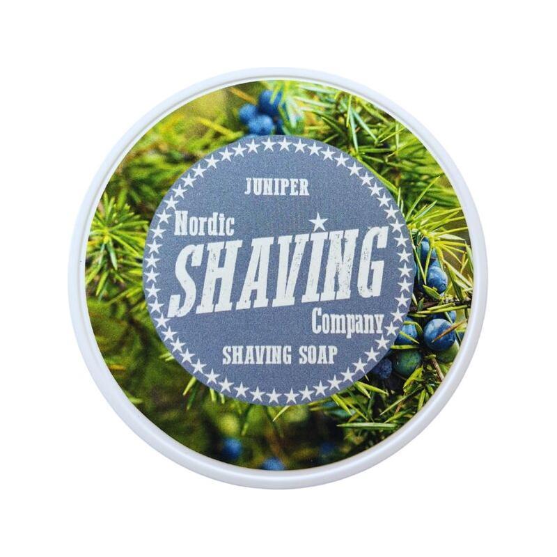 Nordic Shaving Juniper sapone da barba vegano 118ml