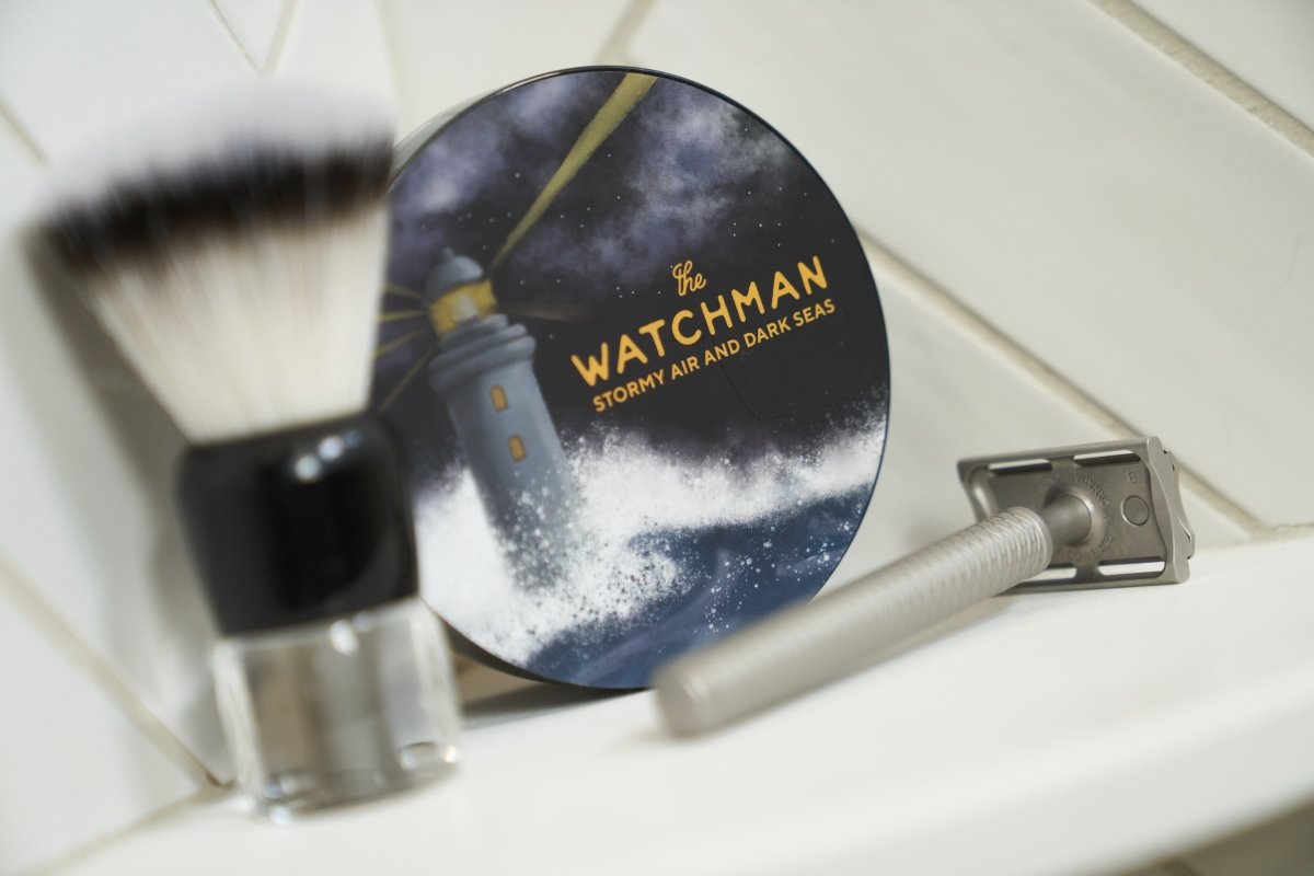 Zingari Man The Watchman sapone da barba marino