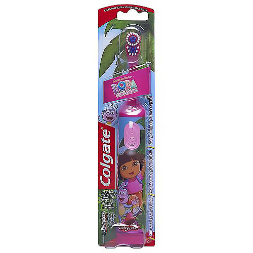 Colgate Dora Explorer spazzolino elettrico bimbi setole morbide