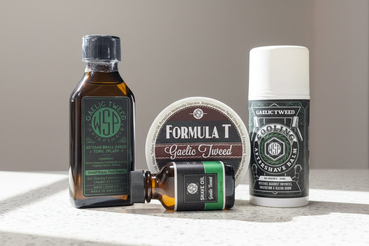 Wet Shaving Products Gaelic Tweed Sapone Barba Sego Tallow