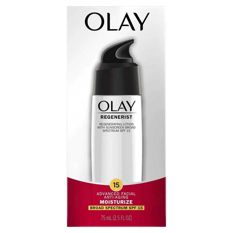 Olay Regenerist Lozione Viso SPF 15 Antirughe 2.5 oz Idratante