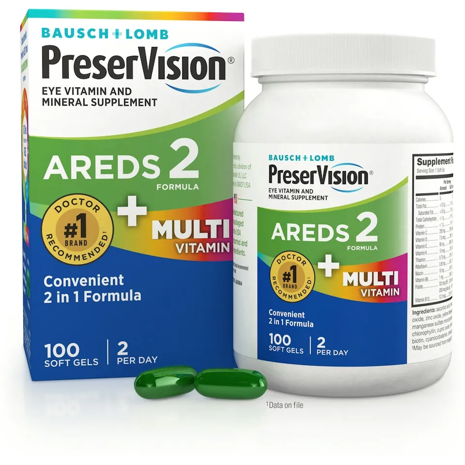 PreserVision AREDS 2 + Multivitamin softgel 100 pz