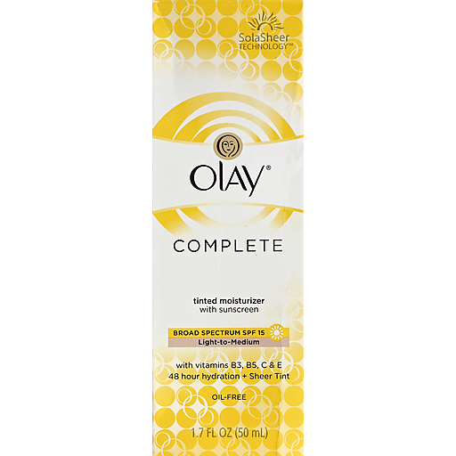 Olay Complete crema viso colorata SPF15 fair-medium 50 ml