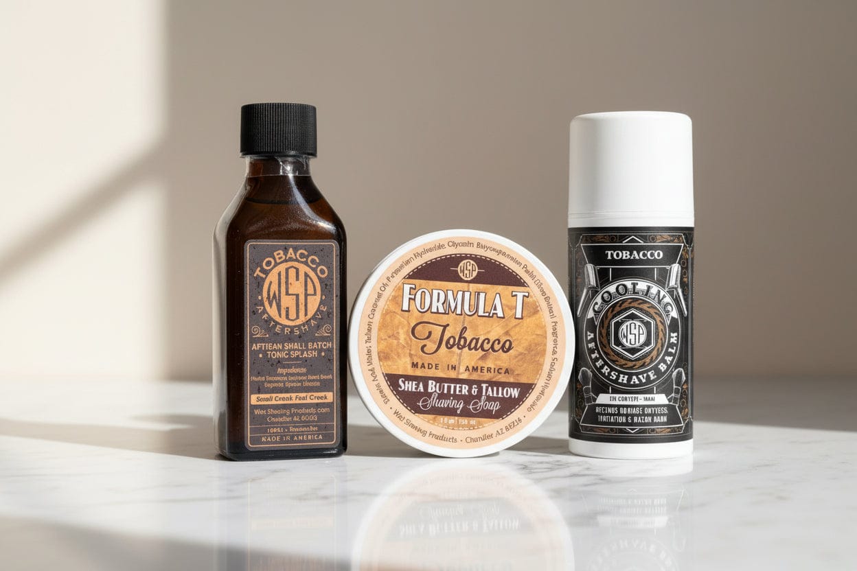 Wet Shaving Products Tobacco balsamo dopobarba rinfrescante 100 ml
