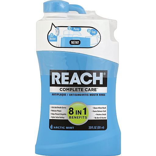Reach Complete Care collutorio antiplacca Arctic Mint