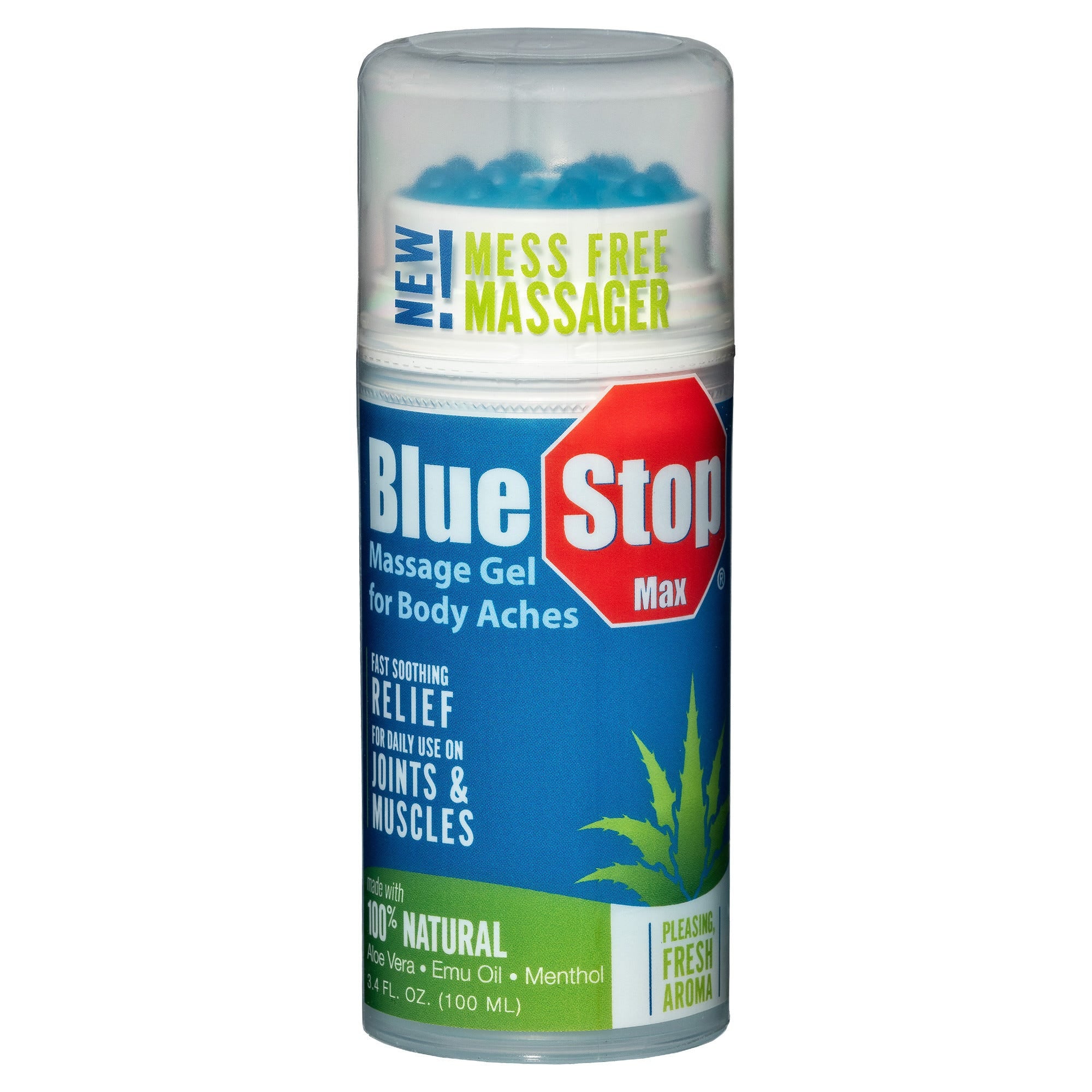 Blue Stop Max 2x gel massaggio corpo mentolo 100ml