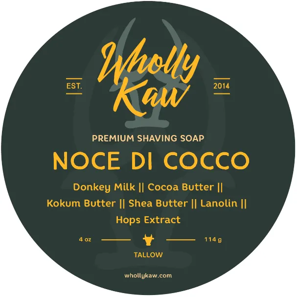 Wholly Kaw Noce di Cocco sapone da barba 114 g sego