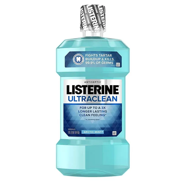 Listerine Ultraclean collutorio Arctic Mint antitartero