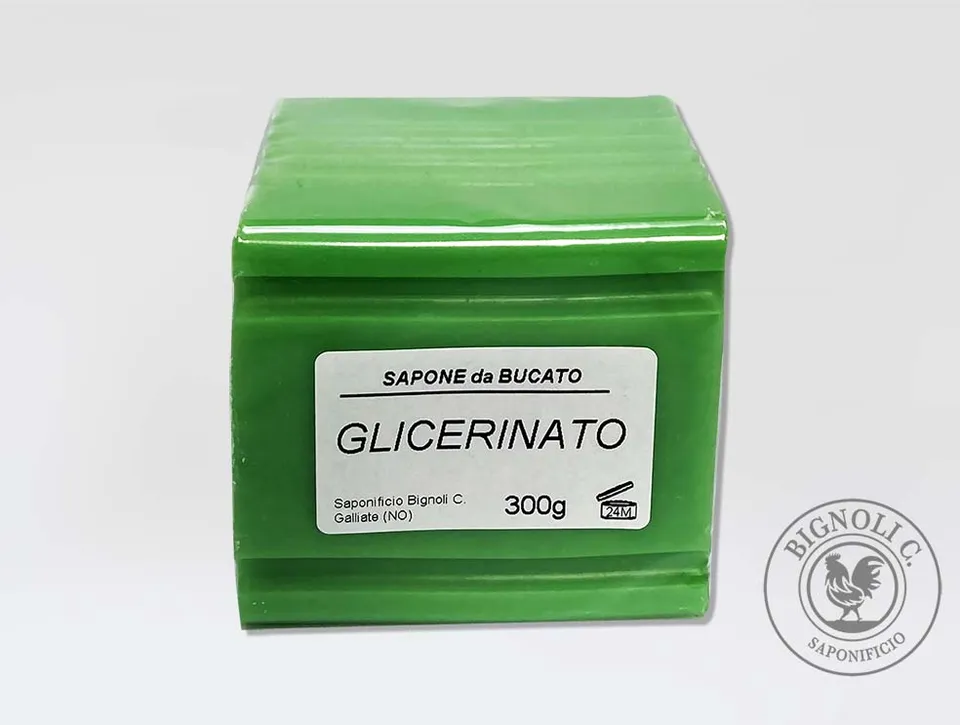 Saponificio Bignoli Sapone da Bucato Glicerinato Panetto 300g