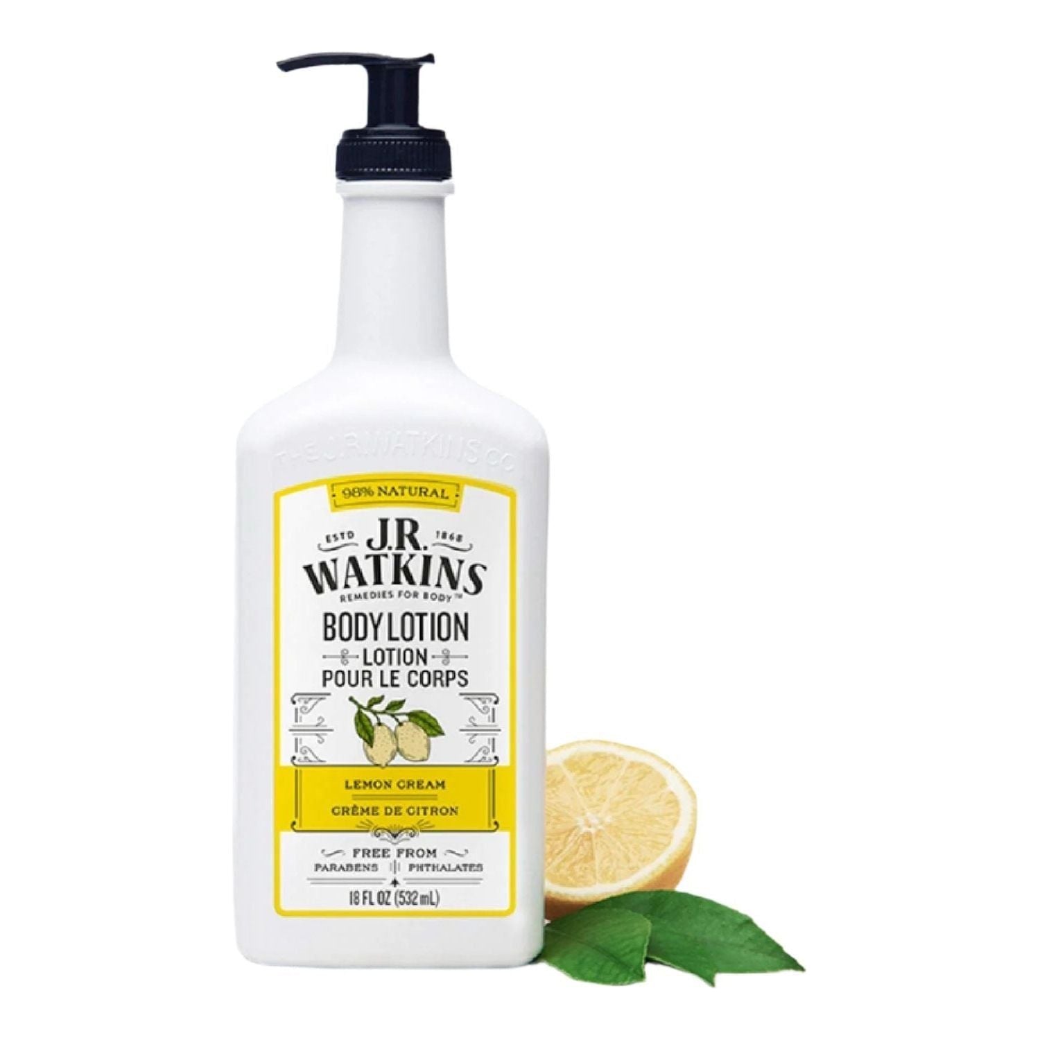 J.R. Watkins Lemon Cream lozione corpo 510 g limone