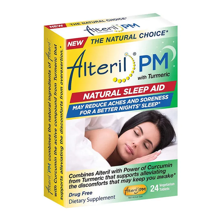 Alteril PM integratore sonno con curcuma compresse naturali