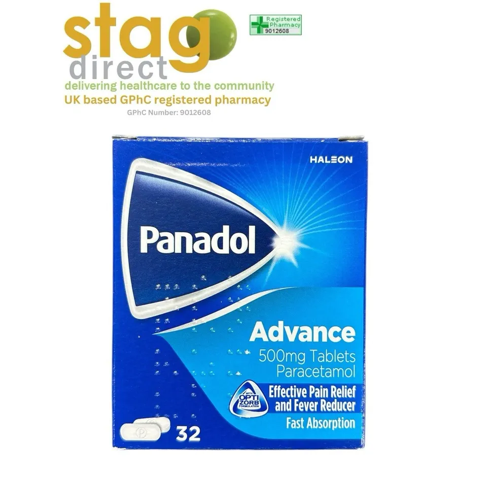 Panadol Advance paracetamolo 500 mg caplet febbre e dolori