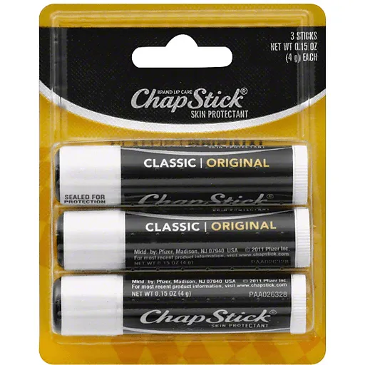 ChapStick Classic Original Balsamo Labbra Stick Protettivo