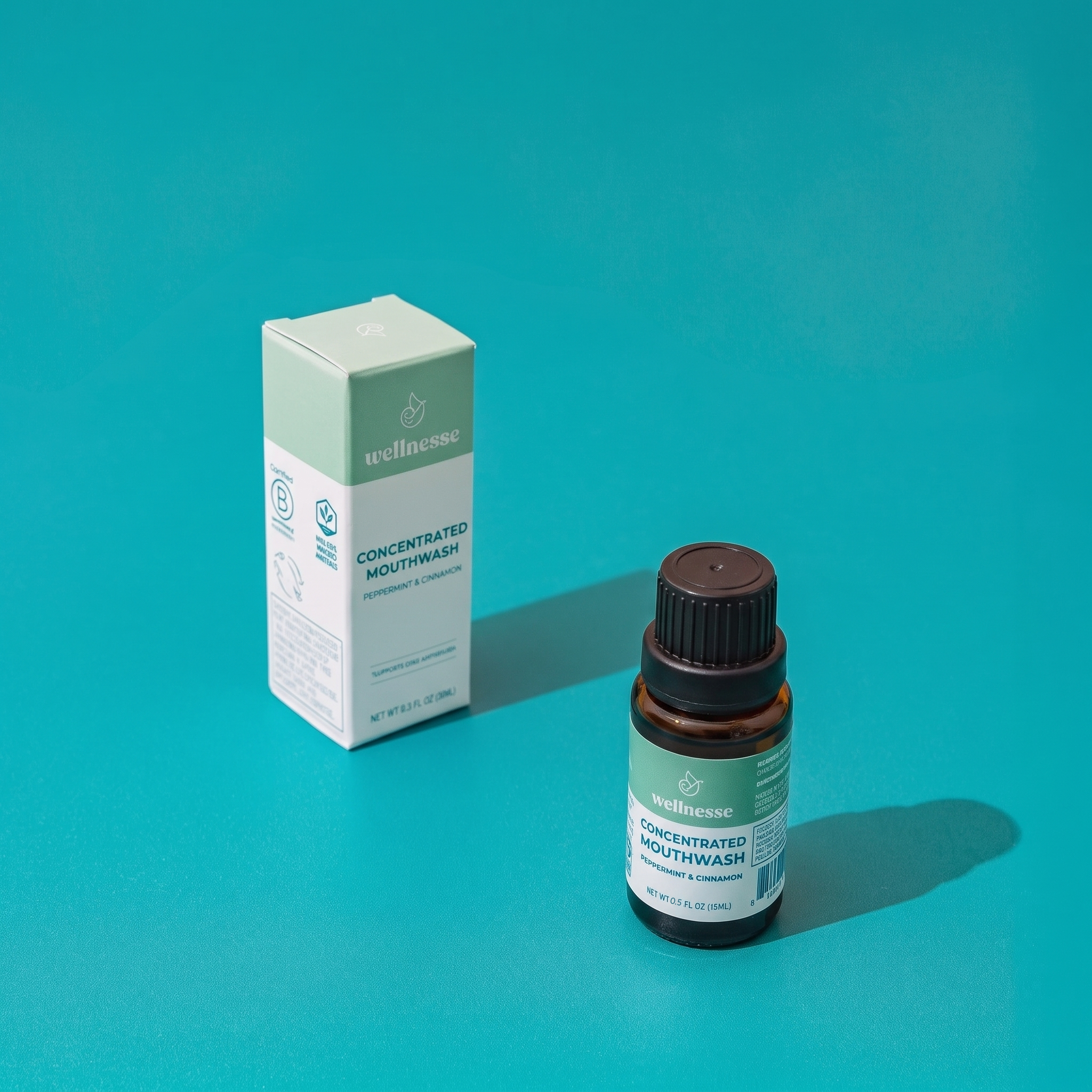 Wellnesse Concentrated Collutorio Concentrato Menta Oli Essenziali