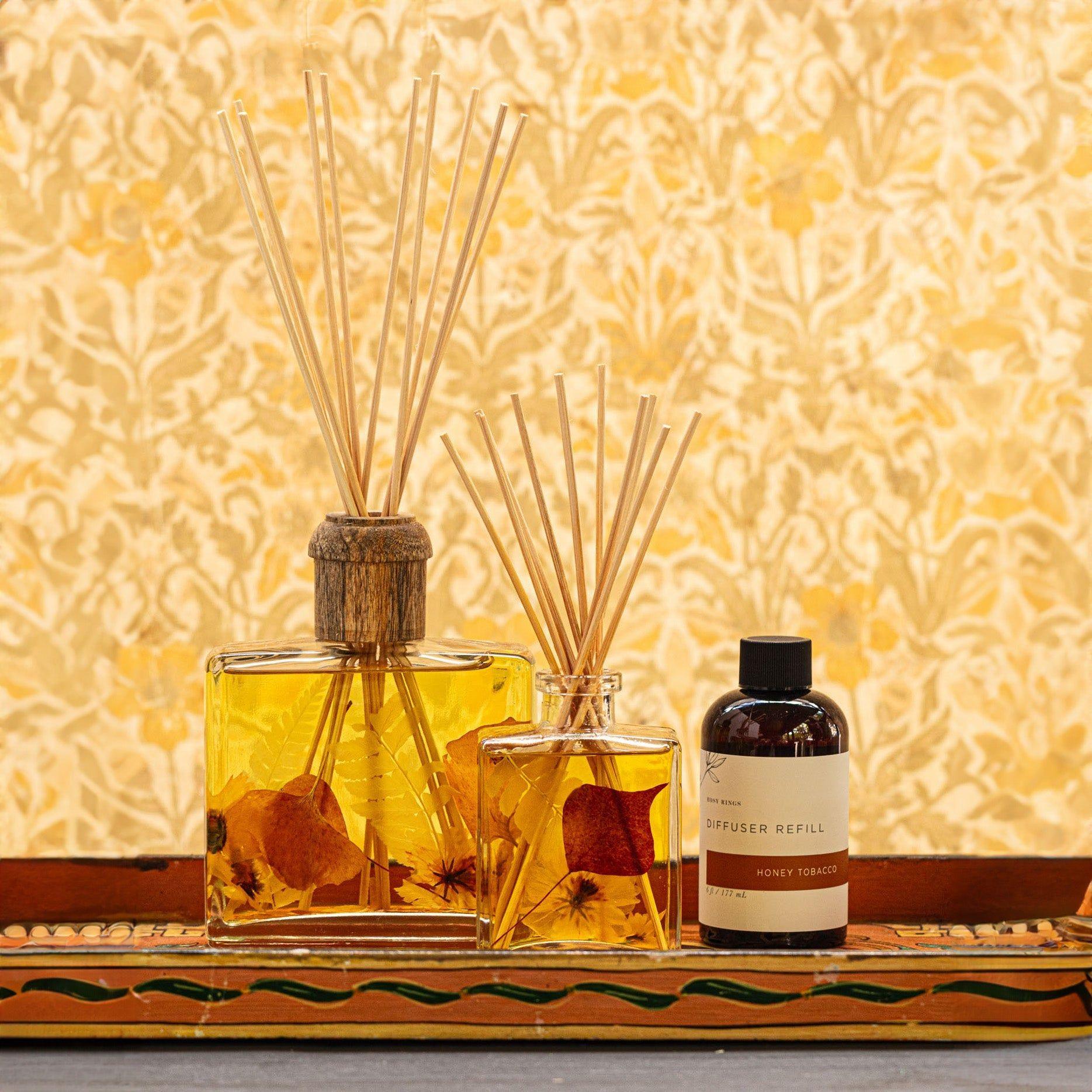 Rosy Rings Honey Tobacco Ricarica Diffusore 6 Oz legnosa