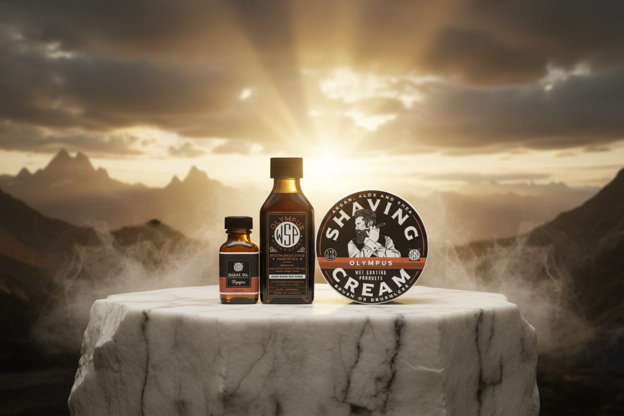 Wet Shaving Products Olympus crema da barba 211 g vegana fruttata