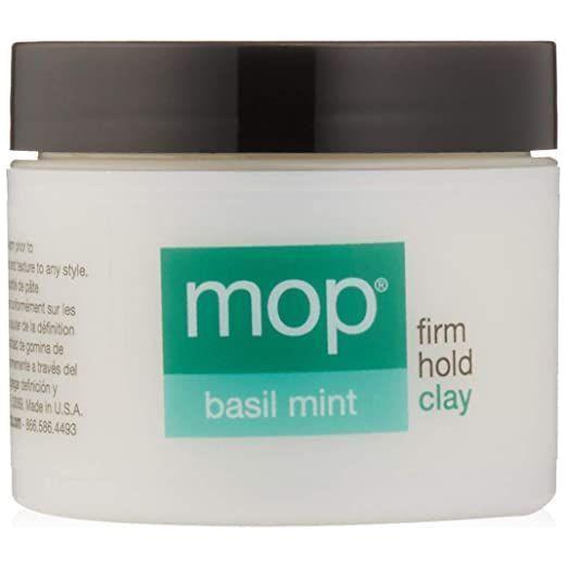 MOP Basil Mint Clay argilla capelli 2 oz tenuta forte