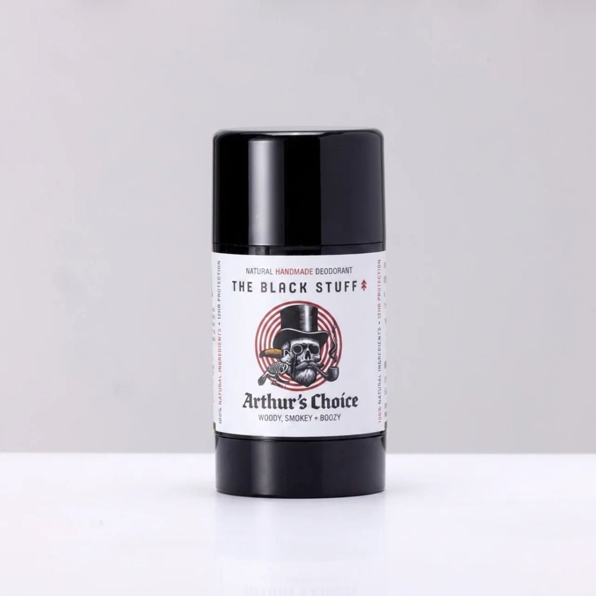 The Black Stuff Natural Deodorant Arthur's Choice deodorante legnoso