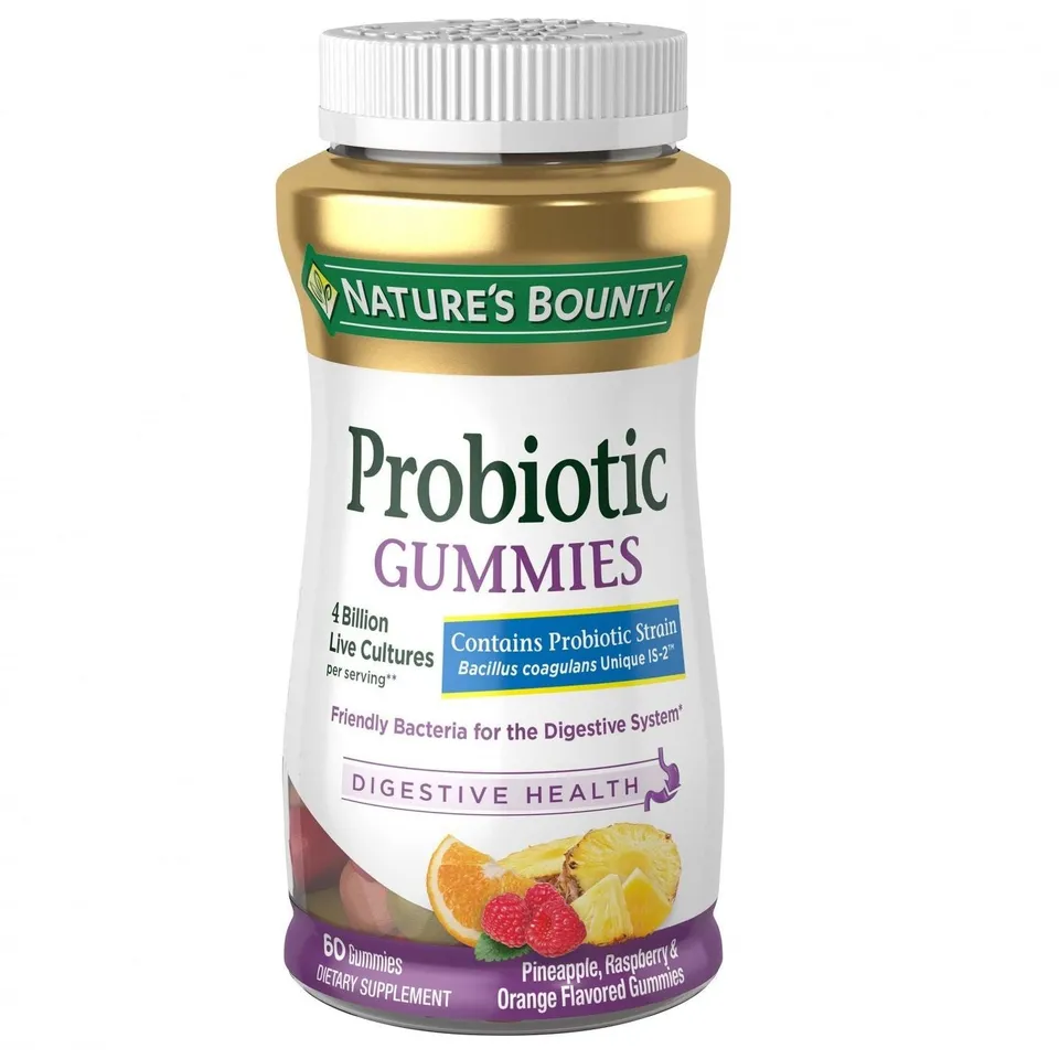 Nature's Bounty Probiotic Gummies Probiotici Ananas 60 pz