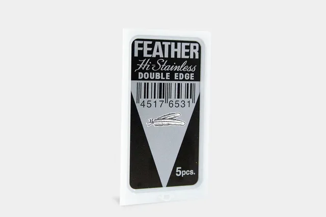 Noble Otter Feather Lamette Rasoio Doppio Taglio 5 Pezzi