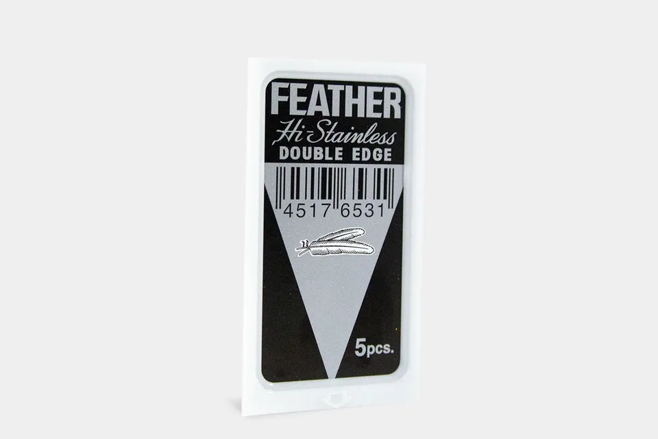 Noble Otter Feather Lamette Rasoio Doppio Taglio 5 Pezzi
