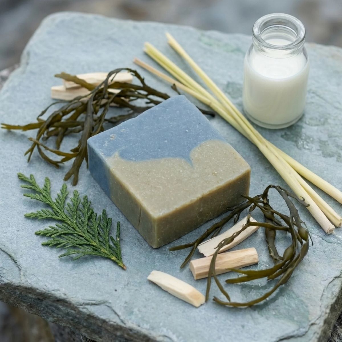 The Black Stuff Sligo Surfin sapone scrub citronella alghe 150 g