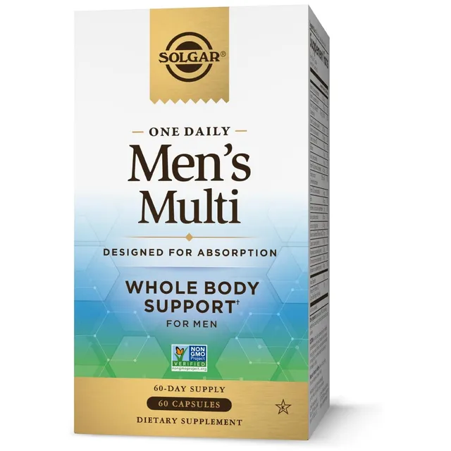 Solgar One Daily Men’s Multi multivitaminico uomo 60 capsule