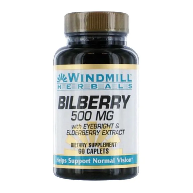 Windmill Bilberry 500 Mg Capsule Integratore Mirtillo Occhi
