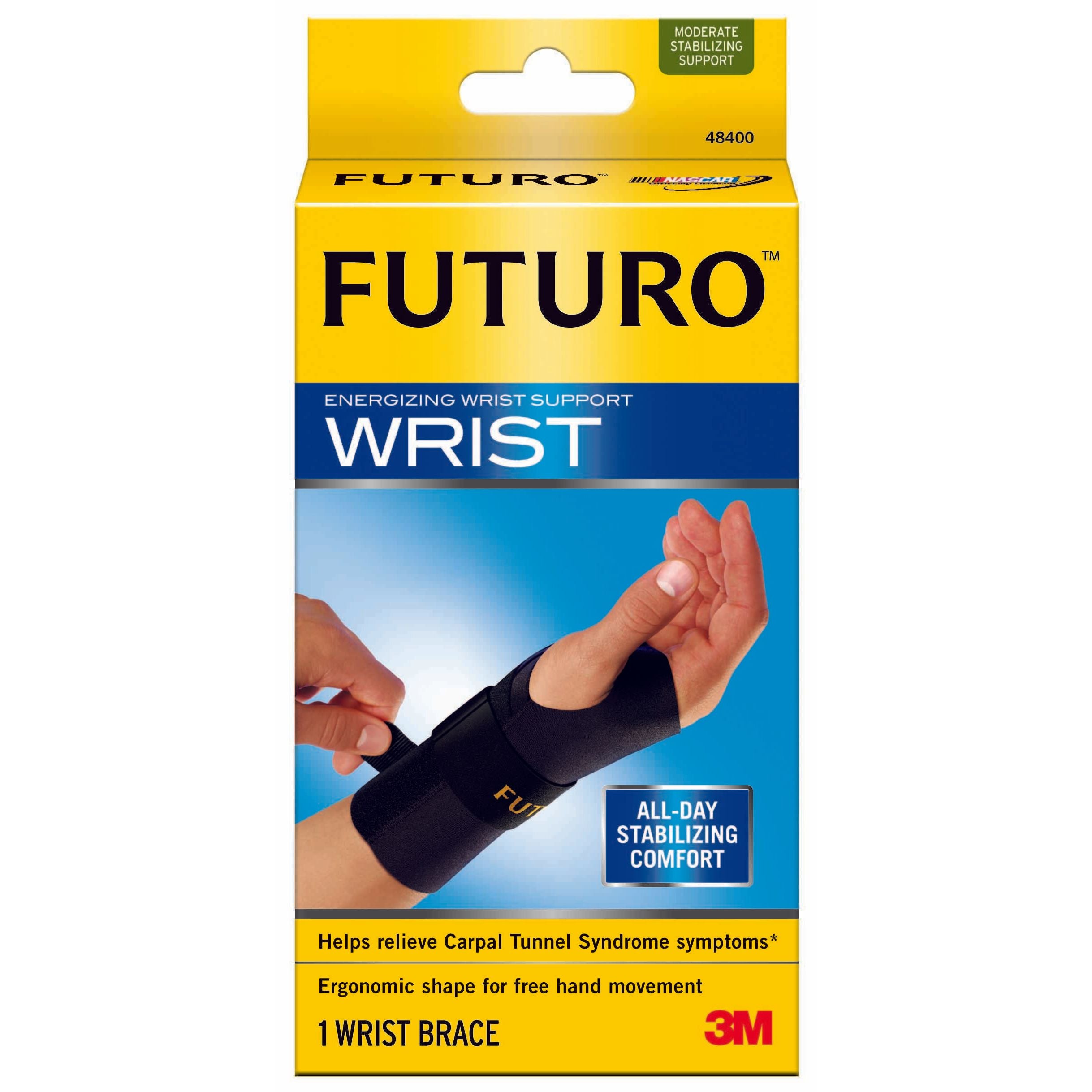 FUTURO Stabilizing Polsiera Polso Sinistra L/XL Tunnel Carpale