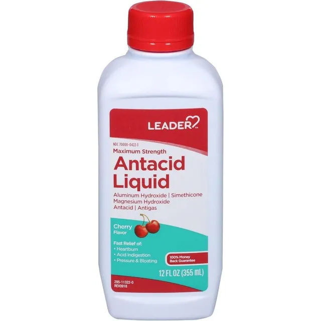 Leader Antiacido Liquido Ciliegia 12 oz Forte
