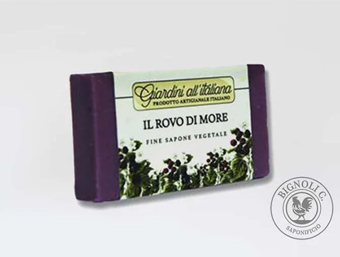 Saponificio Bignoli Giardini Rovo di More saponetta vegetale