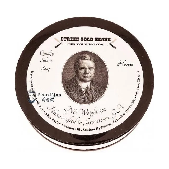 Strike Gold Shave Hoover Set Barba Sapone + Dopobarba