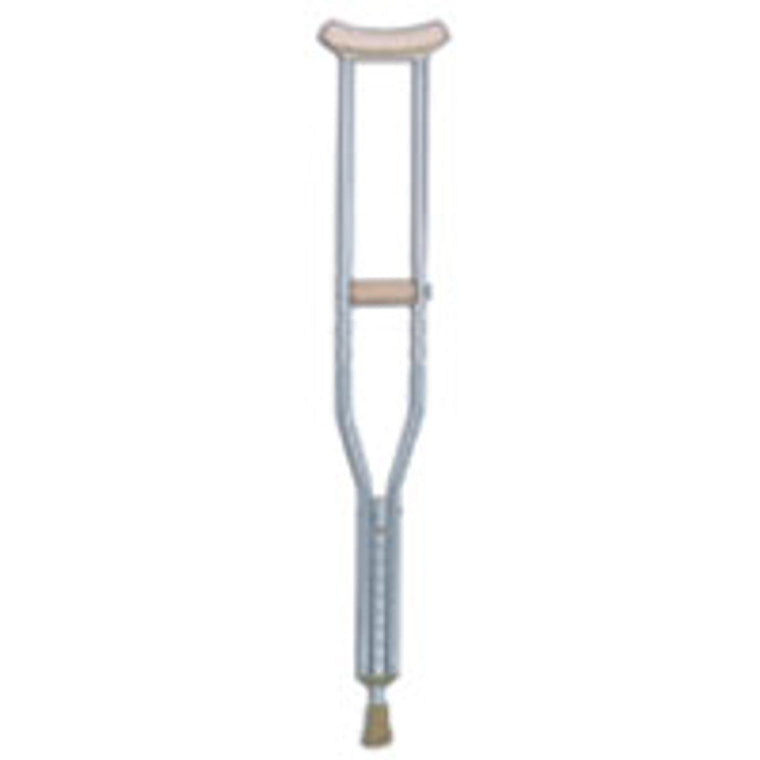 Carex Push Button stampelle alluminio adulti regolabili
