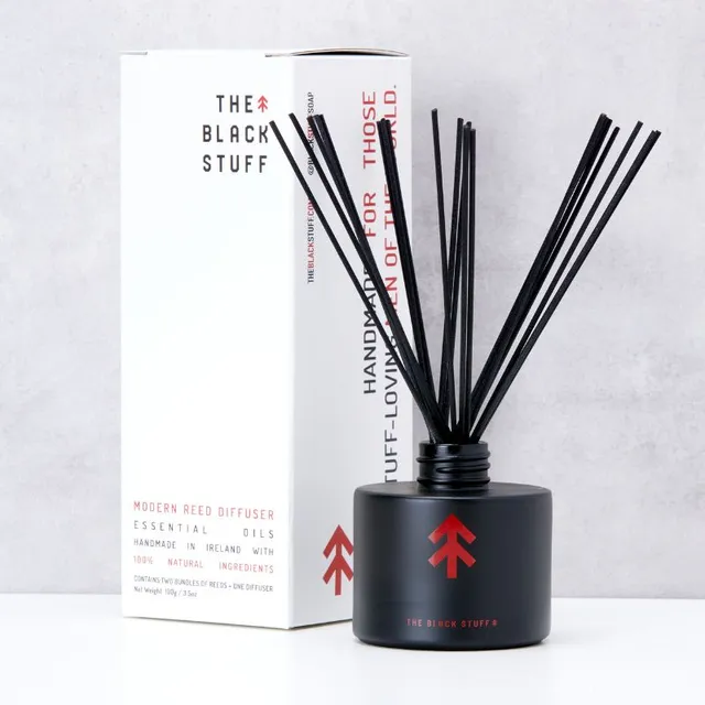 The Black Stuff Relax The Cacks diffusore bastoncini vetro nero