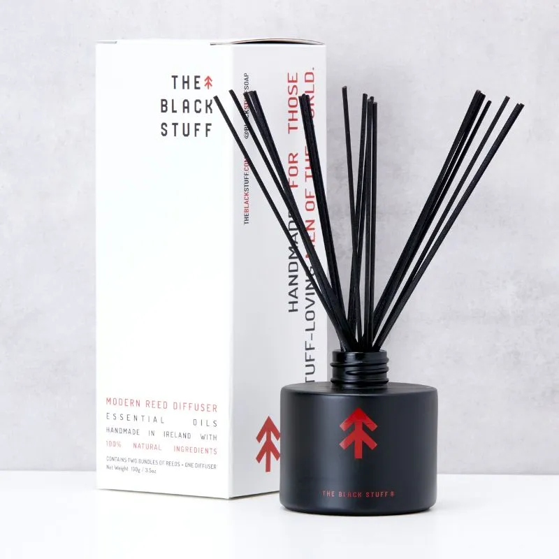 The Black Stuff Relax The Cacks diffusore bastoncini vetro nero