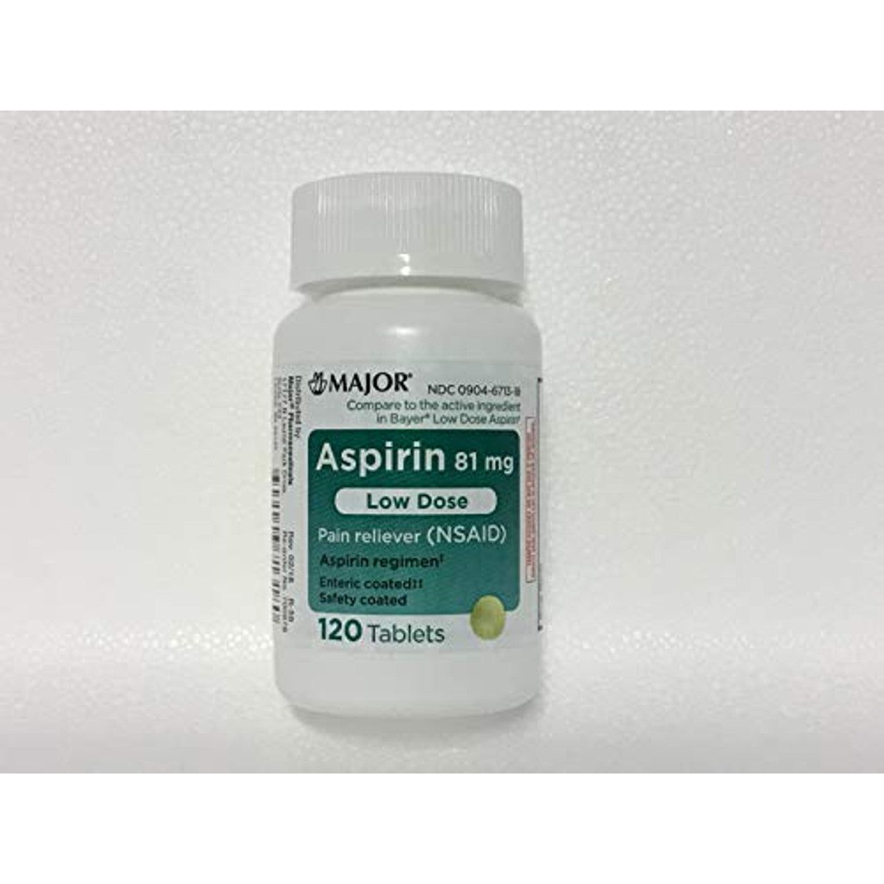 Major Aspirin 81 mg compresse basso dosaggio 120 pezzi