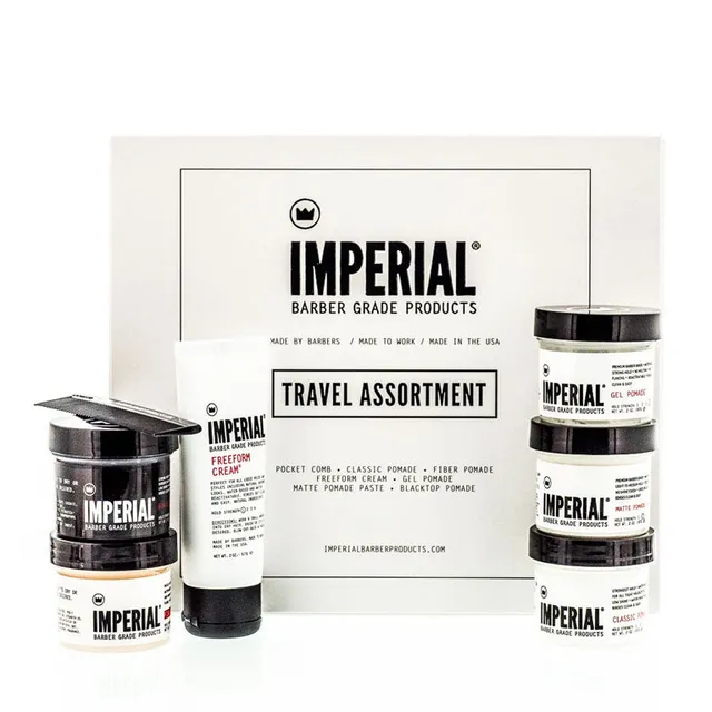 Imperial Travel Assortment kit pomate capelli 6x57g + pettine
